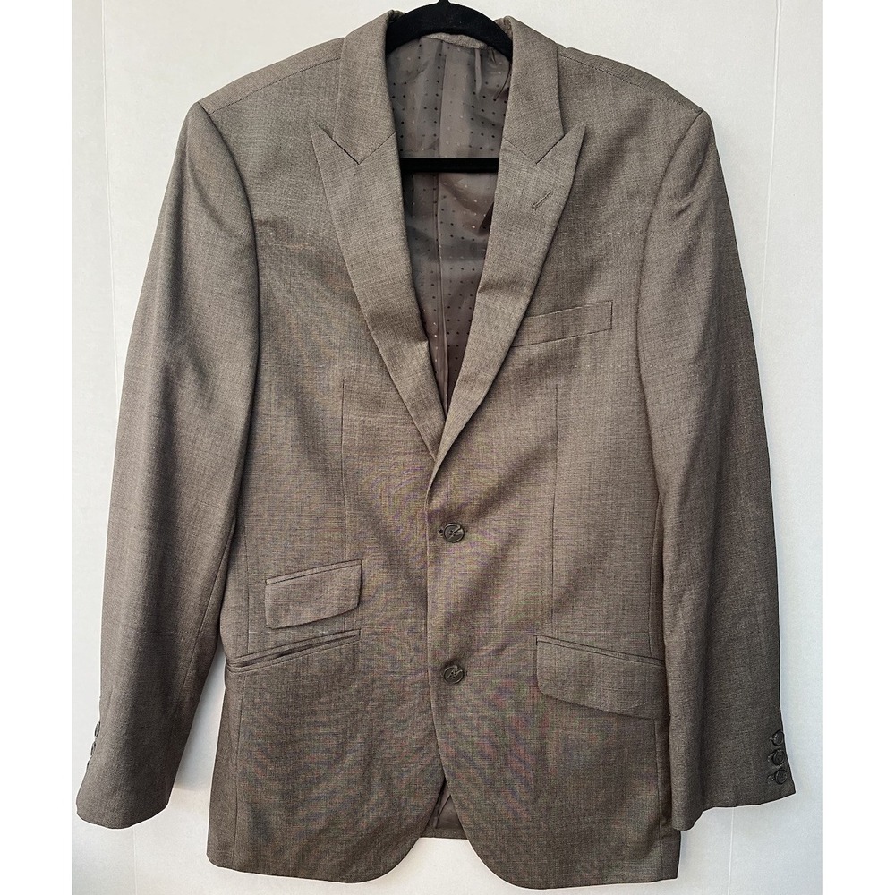 English Laundry Men's Suit Jacket Classic Collection‎ Brown L38 W31